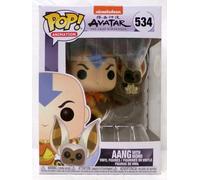 2021 Funko Pop Animation Avatar The Last Airbender 534 Aang with Momo Vinyl