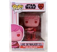 Funko Pop Star Wars Valentine - Luke Skywalker with Grogu #494