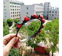 2021 Girl Sweet Princess Hairstyle Hairpin, Double Layer Cartoon Headbands with Clips Twist Plait Hair Tools, Fashion Headbands Double Bangs Hairstyle Hairpin Headbands for Women Girls
