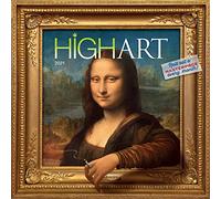 2021 High Art Wall Calendar