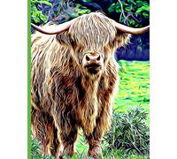 2021 Highland Cow Planner - Daily Weekly Monthly: Diary and Organizer