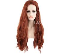 2021 Movie Black Widow Natalia Alianovna Romanova Cosplay Wig Natasha Romanoff Heat Resistant Synthetic Wigs + Wig Cap