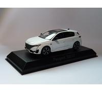 2021 Peugeot 308 GT Pearl White at 1/43 Norev 473934