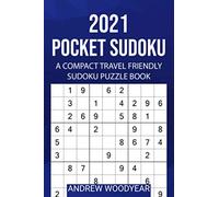 2021 Pocket Sudoku: A Compact Travel Friendly Sudoku Puzzle Book (2021 Small Sudoku)