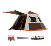 2021 Pop Up Family Tent,Beach Tent Sun Shelter with SUN Protection Waterproof Windproof,Automatic Instant Camping Tent Large Windows Vestibule Tent for, Backyard And Outdoor