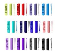 2021 Silicone Protective Cover For Amazon Fire TV Stick (3rd Gen) Third Generation Remote Control Anti-drop Dustproof Case Cover (dark grey)