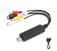 [2021 Updated] USB Video Capture Card - Portable Video Converter for Windows/Linux - High-performance USB Video Grabber & Digitizer - Video Capture Device for PC-size1
