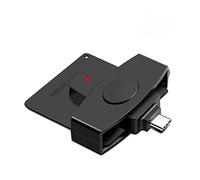 2021 USB Card Reader Smart CAC Card Reader Type-C Bank Tax Declaration SIM Card/IC Card/ID Card Military Card Reader