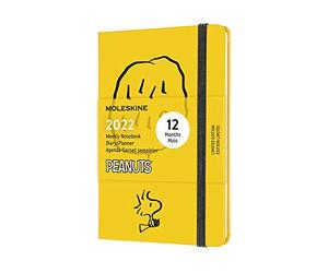 2022 12M PEANUTS WKLY NTB PKT YELLOW NEW