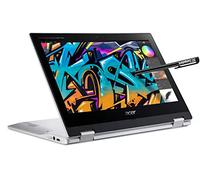 2022 Acer Spin 311-3H 11.6" 2-in-1 Touchscreen Chromebook (64GB eMMC, 4GB RAM, 8-Core MediaTek MT8183, Stylus, Webcam, Type-C, Wi-Fi, IPS) Flip Convertible Home & Education Laptop, IST Pen, Chrome OS