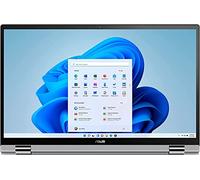 2022 ASUS ZenBook 2 in 1 15.6” FHD Touch Screen Laptop | AMD Ryzen 7 5700U ( Beat i7-1165G7) | 8GB RAM | 256GB SSD | Backlit Keyboard | Windows 11 | Grey | with USB3.0 HUB Bundle