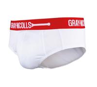 2022 Covet Point Cricket Briefs Undergarment with Box pocket (Boys) White