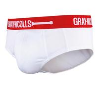 2022 Covet Point Cricket Briefs Undergarment with Box pocket (Large) White