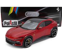 2022 FERRARI THOROUGHBRED MAGMA RED MET. 1:18 POLISTIL 18FE02021-WB
