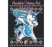 2022 Happy Hanukkah Coloring and Activity Book Jewish Symbols to Celebrate Jewish Holiday for Children to learn about Hanukkah With Coloring, Word ... is an awesome Jewish Holiday Gift For Kids