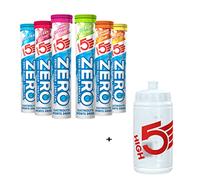 2022 High 5 Zero Electrolyte Drink (Box - 8 tubes) + FREE 500ml Bottle (Strawberry & Kiwi)