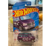 2022 Hot Wheels #55 HW Metro 6/10 DODGE VAN Purple w/Chrome 5 Spoke wheels