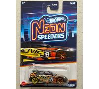 2022 Hot Wheels 99 HONDA CIVIC TYPE R EK9 Neon Speeders with Protector fk8 fd2