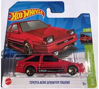 2022 Hot Wheels Toyota AE86 Sprinter Trueno Red (2nd Colour) 17/250 (Short Card) HCW77