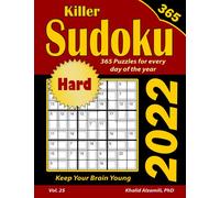 2022 Killer Sudoku: 365 Hard Puzzles for Every Day of the Year : Keep Your Brain Young (Game Calendars Series)