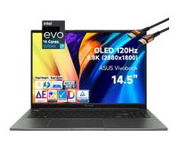 2022 Latest ASUS Vivobook S 14X 14.5 OLED 2.8K 120Hz Laptop, 14 Cores Intel Evo 12th Gen i7-12700H, 100% DCI-P3 Pantone 600nits 16:10, Wi-Fi 6E, Backlit KB, Thunderbolt 4 (40GB RAM | 2TB PCIe SSD)