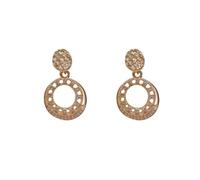 2022 Light Luxury High-end Sense of Style Internet Celebrity Earrings Korean Style Retro Bow Tie