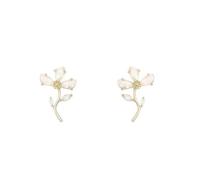 2022 Light Luxury Style Flower Earrings for Women, Forest Style High-End Feeling, Popular Ear Studs,