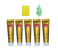 2022 Metal Polishing Paste All Metal Polish Cream,Ultimate Metal Polish Cream with Sponge and Towel,Rust Remover Paste Gel,Stainless Steel Cleaning Paste Powerful Cleaner for Metal Car Kitchen(5Pcs)