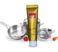 2022 Metal Polishing Paste All Metal Polish Cream,Ultimate Metal Polish Cream with Sponge and Towel,Rust Remover Paste Gel,Stainless Steel Cleaning Paste Powerful Cleaner for Metal Car Kitchen(1Pcs)