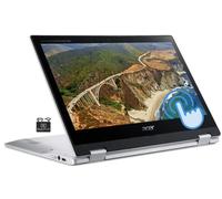 2022 Newest Acer Spin X360 2-in-1 Convertible Chromebook Laptop Student Business, 11.6" HD Touchscreen IPS, MediaTek MT8183C 8-Core Processor, 4GB RAM, 32GB eMMC,Wi-Fi 5, Webcam,Chrome OS+HubxcelCable