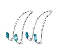 2022 Newest Bling Auto Hooks,Car Hangers Organizer Seat Headrest Hooks，Bag Organizers Rack and Hanger, Heavy-Duty Car Seat Hooks, Backseat Storage Hooks, Universal for SUV Truck Vehicle 2 Pack