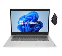 2022 Newest Lenovo IdeaPad 1 Laptop, 14" Anti-Glare Display, Intel Quad-Core Processor, Intel UHD Graphics, 4GB RAM, 256GB PCIe SSD, Windows 11 + Microfiber Cloth