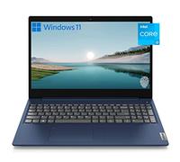 2022 Newest Lenovo Ideapad 3i Laptop, 15.6" FHD Display, 11th Gen Intel Core i3-1115G4, 8GB RAM, 128GB PCIe SSD, Webcam, HDMI, Wi-Fi, Fingerprint Reader, Bluetooth, Windows 11 Home, Abyss Blue