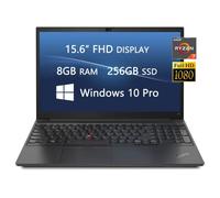 2022 Newest Lenovo ThinkPad E15 Gen 3 Laptops for Business and Professionals, 15.6 inch FHD Computer, AMD Ryzen 7 5700U, 8GB RAM, 256GB SSD, Webcam, Bluetooth, Windows 10 Pro, LIONEYE HDMI Cable