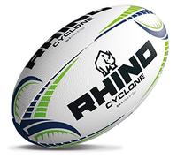 2022 Rhino Cyclone Rugby Balls Qty12 With FREE Ball Bag (Size 5)