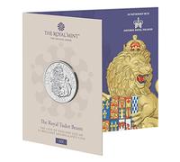 2022 Royal Tudor Beast 02 Lion of England UK £5 BUNC Royal Mint Pack
