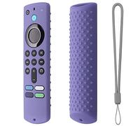 2022 Silicone Protective Cover For Fire TV Stick (3rd Gen) Third Generation Remote Control Anti-drop Dustproof Case Shell (lavender gray)