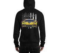 2022 sports car 'vette C8 Race Car IMSA GTD GT Daytona Pro Graphic Hoodie Pullover Sweatshirt