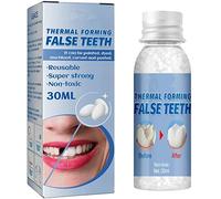 2022 Tooth Repair Granules,Temporary Tooth Repair Moldable Tooth Solid Gel Adhesive Fake Teeth,Thermal Fitting Beads for Filling Fix The Missing and Broken Tooth,Instant Confident Smile (1Pcs 10ML)