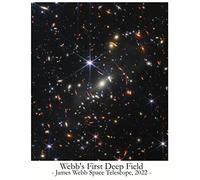 2022 Webb's First Deep Field Poster - Interstellar Poster Artwork Display for Kids Art | James Webb Space Telescope Outer Space Room Decor Great Gift for Kids Science Room (23.4 x 33.1 (A1))