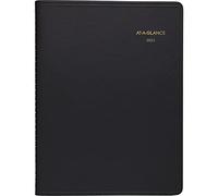 2022 Weekly Appointment Book & Planner by AT-A-GLANCE, 8-1/4" x 11", Large, Black (7095005)