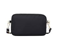 2022 Women's New Nylon Fashion Portable One Shoulder Crossbod Bag over The Shoulder Bag (Black, One Size)