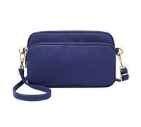 2022 Women's New Nylon Fashion Portable One Shoulder Crossbod Bag over The Shoulder Bag (Blue, One Size)