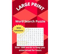 2022 Word Search For Adults | Super Exciting Word Search Puzzles Book | 20 Words Per Page | Easy To Read Word Search Puzzle