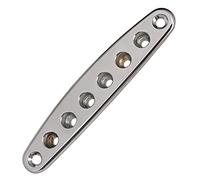 2023 1 pcs Electric Guitar Spare Part Bridge String Thru Body Ferrules Bushing Plate 8-Hole Accessory