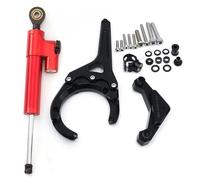 2023 2024 For Suzuki GSXS GSX-S 1000 GSX-S1000F 2016-2022 Steering Damper Stabilizer Bracket Support Mounting Kit Anti-shake device(Damper n Bracket 5)