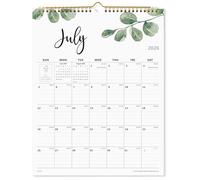2023-2024 Monthly Wall Calendar, Runs from January 2023 to June 2024,12 x 15 Inches, Twin-Wire Binding, Perfect for Organizing & Planning