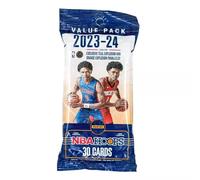 2023-24 Panini NBA Hoops Basketball Jumbo Fat Cello Value Pack - 30 Trading Cards - Look for Victor Wembanyama RC - Look for Randomly Inserted Autographs