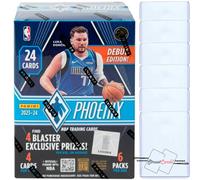 2023-24 Panini Phoenix NBA Basketball Blaster Box with 24 Trading Cards + 6 Toploaders! STREETCARDS!