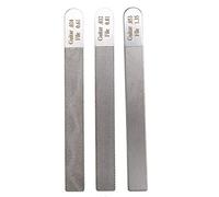 2023 3Pcs Steel Guitar Nut Files Fret Crowning Slot Filing Luthier Repairing Tool Accessory Kit